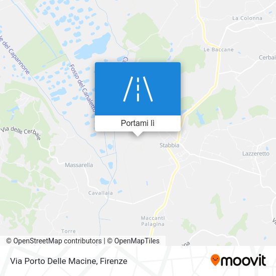 Mappa Via Porto Delle Macine