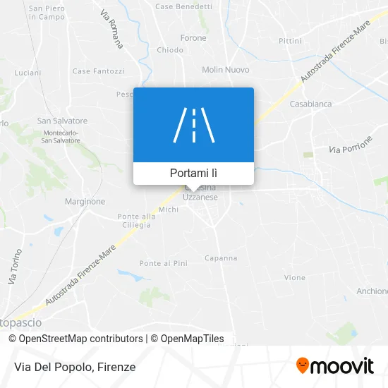 Mappa Via Del Popolo