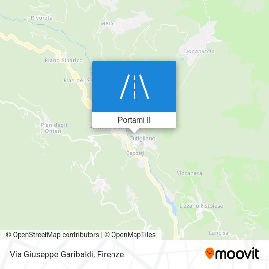 Mappa Via Giuseppe Garibaldi