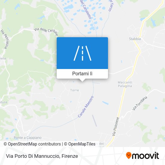 Mappa Via Porto Di Mannuccio