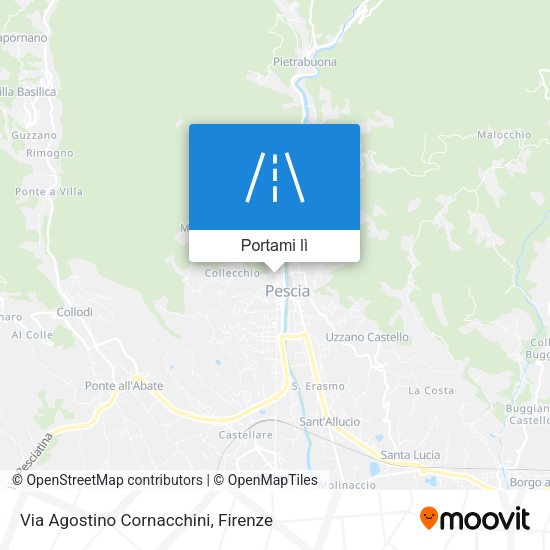 Mappa Via Agostino Cornacchini