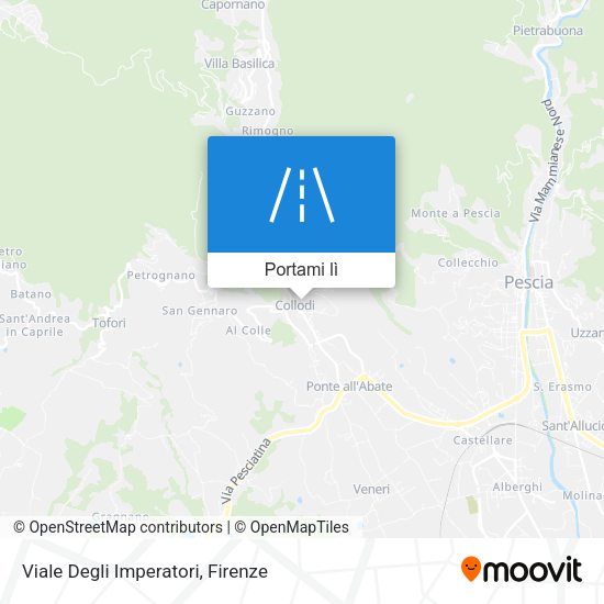 Mappa Viale Degli Imperatori