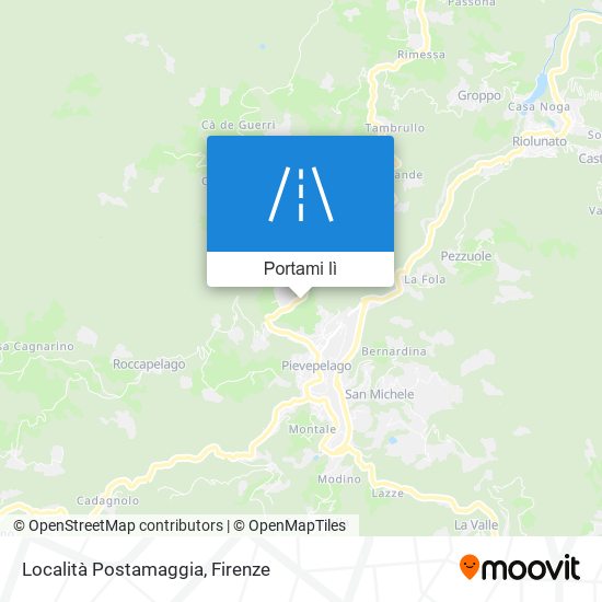 Mappa Località Postamaggia