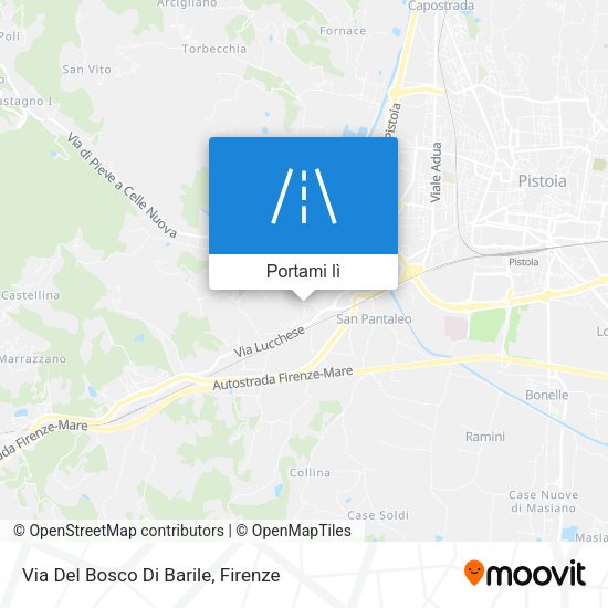 Mappa Via Del Bosco Di Barile