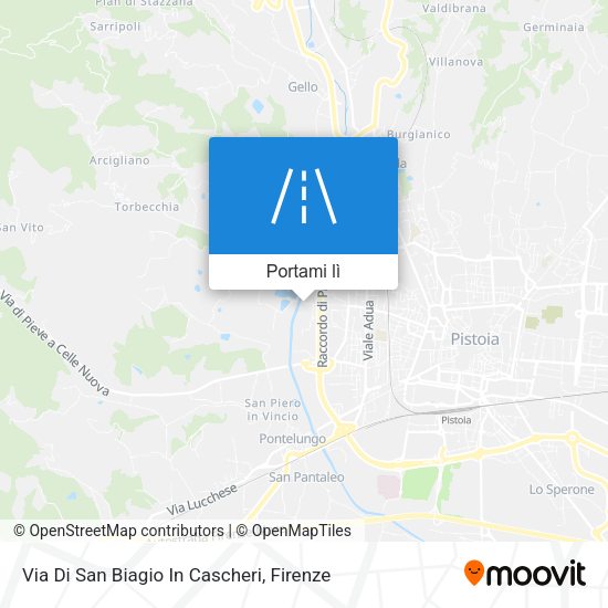 Mappa Via Di San Biagio In Cascheri