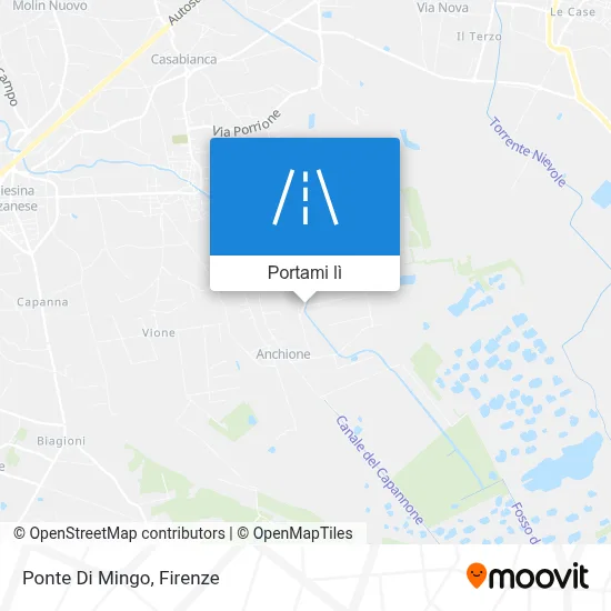 Mappa Ponte Di Mingo