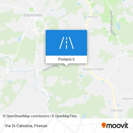 Mappa Via Di Calosina