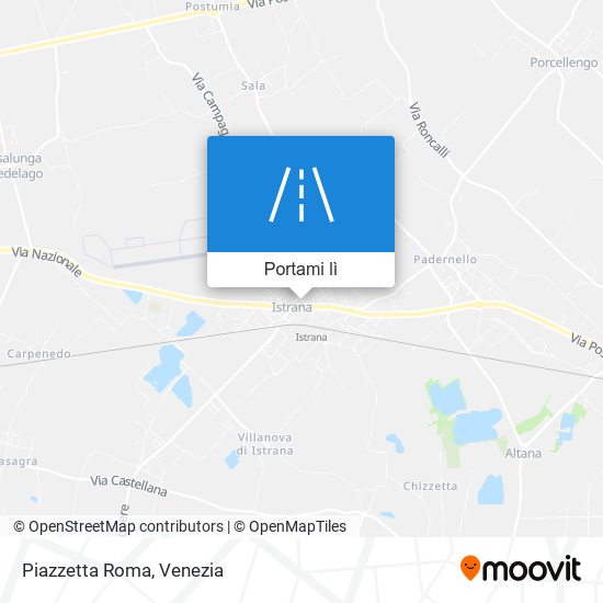 Mappa Piazzetta Roma