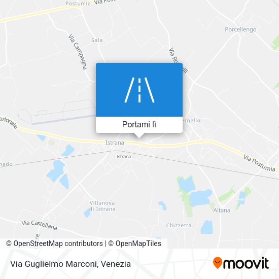 Mappa Via Guglielmo Marconi