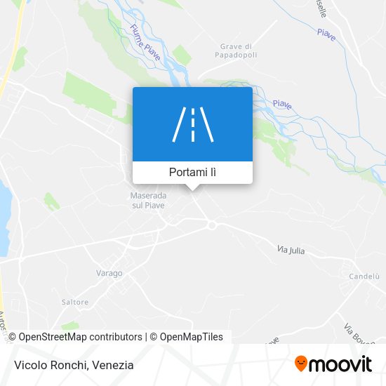 Mappa Vicolo Ronchi