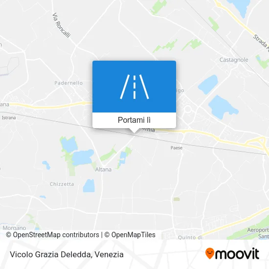 Mappa Vicolo Grazia Deledda