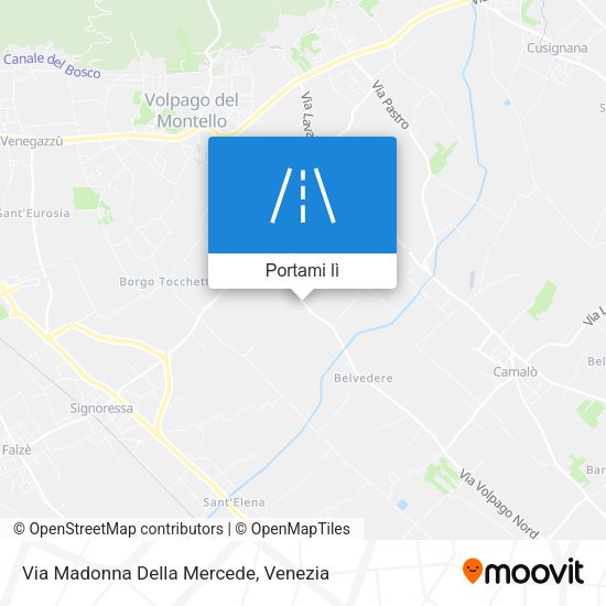 Mappa Via Madonna Della Mercede