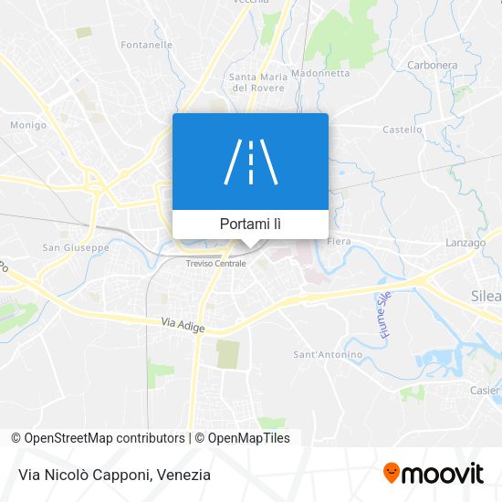 Mappa Via Nicolò Capponi