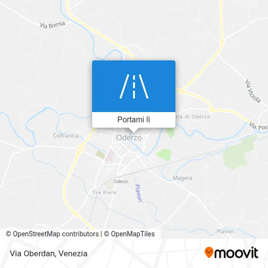 Mappa Via Oberdan