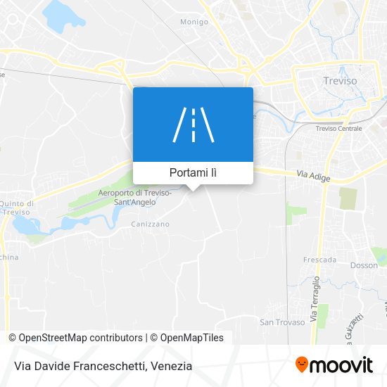 Mappa Via Davide Franceschetti