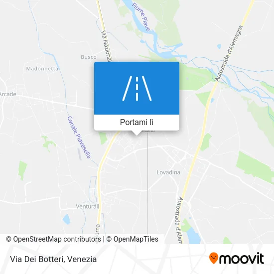 Mappa Via Dei Botteri