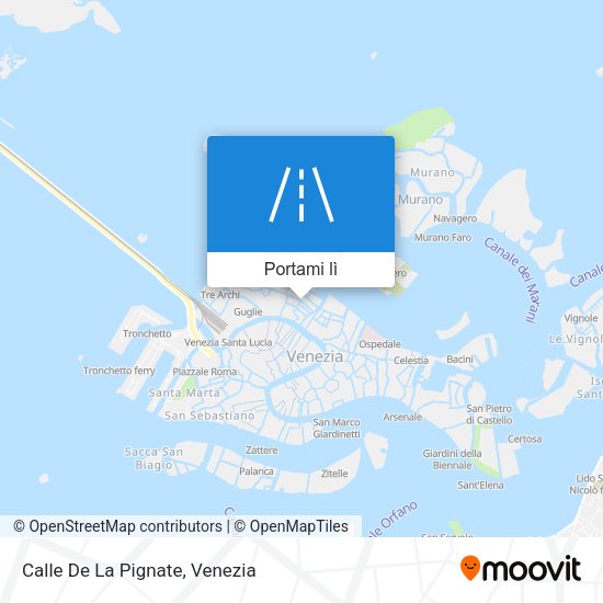 Mappa Calle De La Pignate