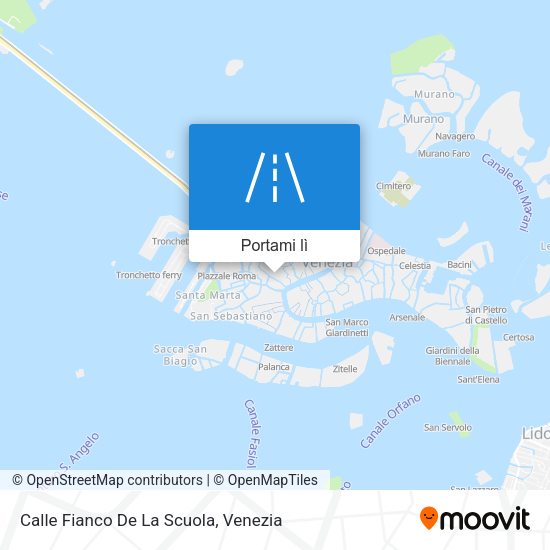 Mappa Calle Fianco De La Scuola