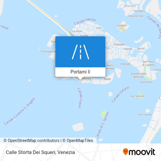Mappa Calle Storta Dei Squeri