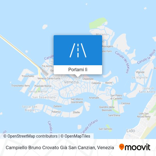 Mappa Campiello Bruno Crovato Già San Canzian