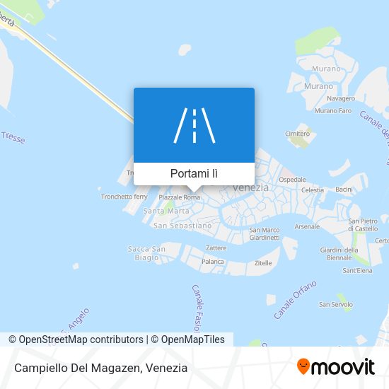 Mappa Campiello Del Magazen