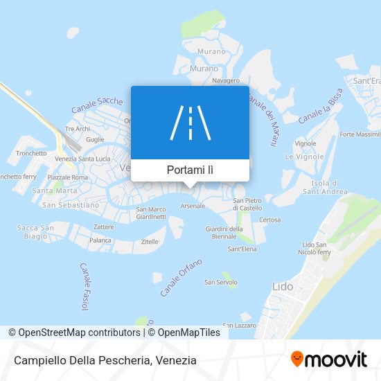 Mappa Campiello Della Pescheria