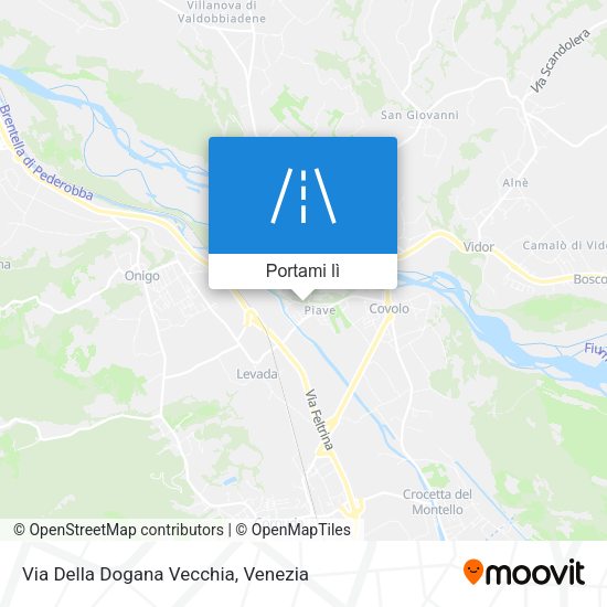 Mappa Via Della Dogana Vecchia