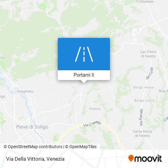 Mappa Via Della Vittoria