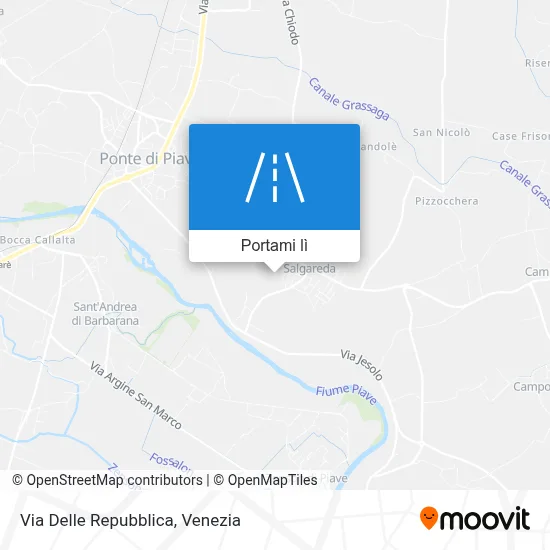 Mappa Via Delle Repubblica