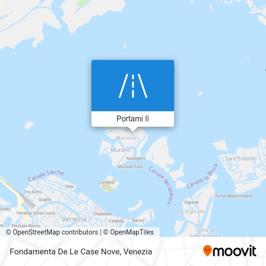 Mappa Fondamenta De Le Case Nove