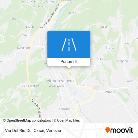 Mappa Via Del Rio Dei Casai