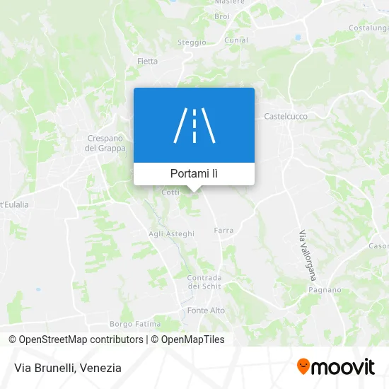 Mappa Via Brunelli