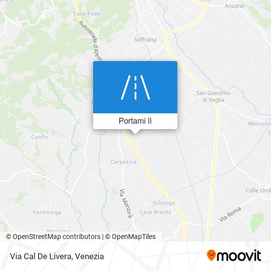 Mappa Via Cal De Livera