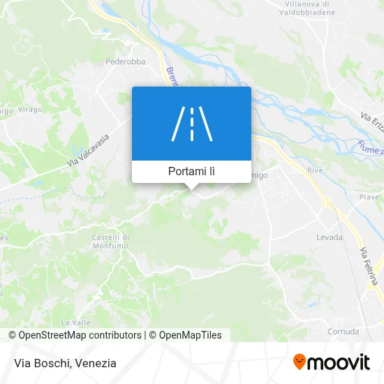 Mappa Via Boschi