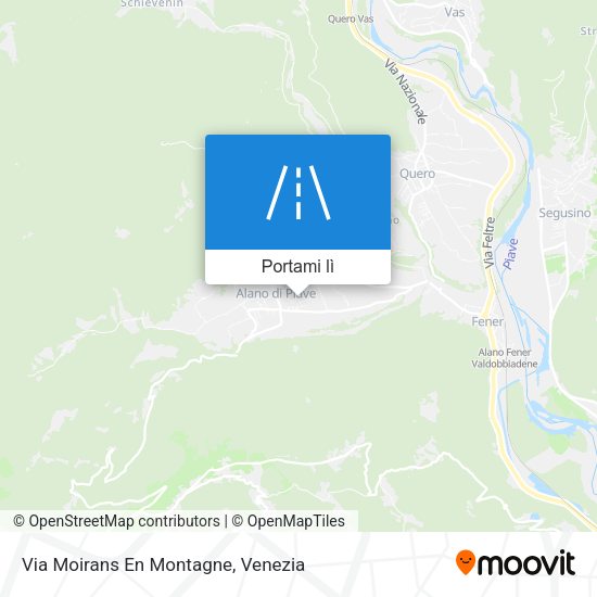 Mappa Via Moirans En Montagne