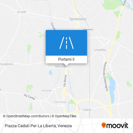 Mappa Piazza Caduti Per La Libertà