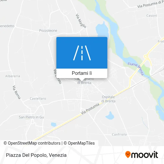 Mappa Piazza Del Popolo