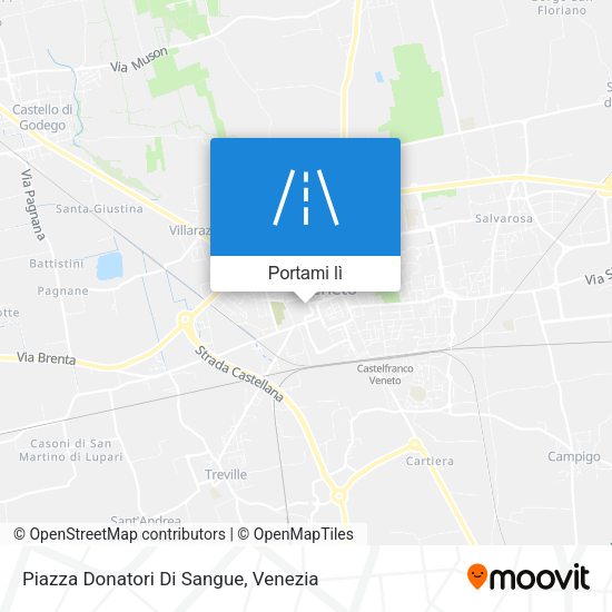 Mappa Piazza Donatori Di Sangue