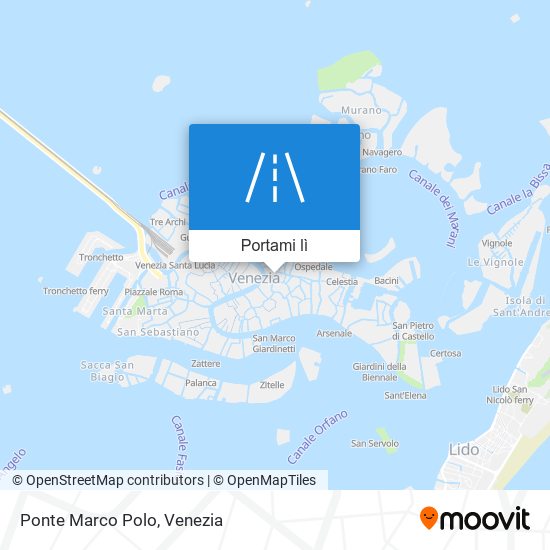 Mappa Ponte Marco Polo