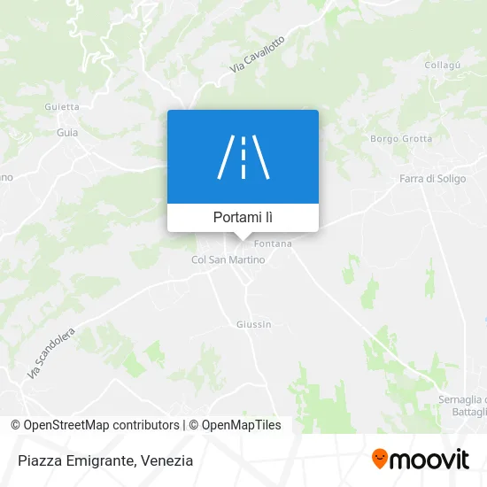 Mappa Piazza Emigrante