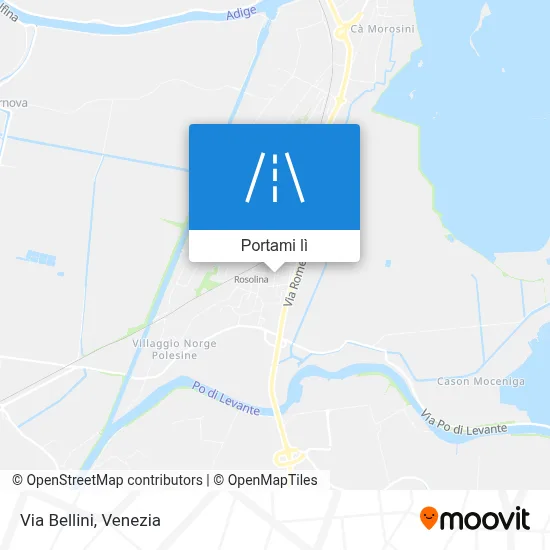 Mappa Via Bellini