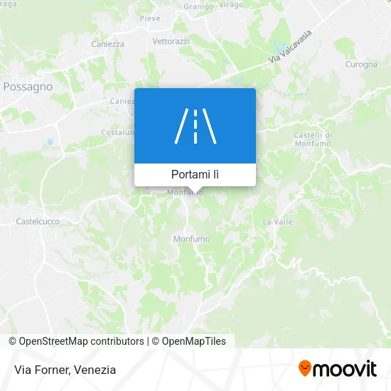 Mappa Via Forner