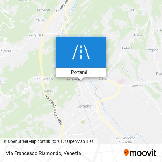 Mappa Via Francesco Rismondo