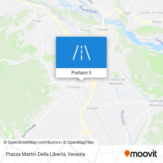 Mappa Piazza Martiri Della Libertà