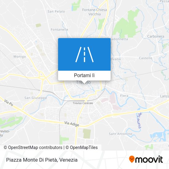 Mappa Piazza Monte Di Pietà