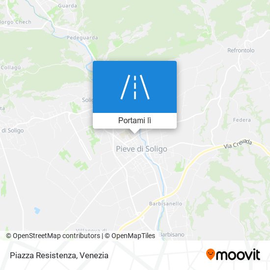 Mappa Piazza Resistenza