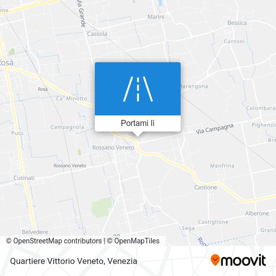 Mappa Quartiere Vittorio Veneto