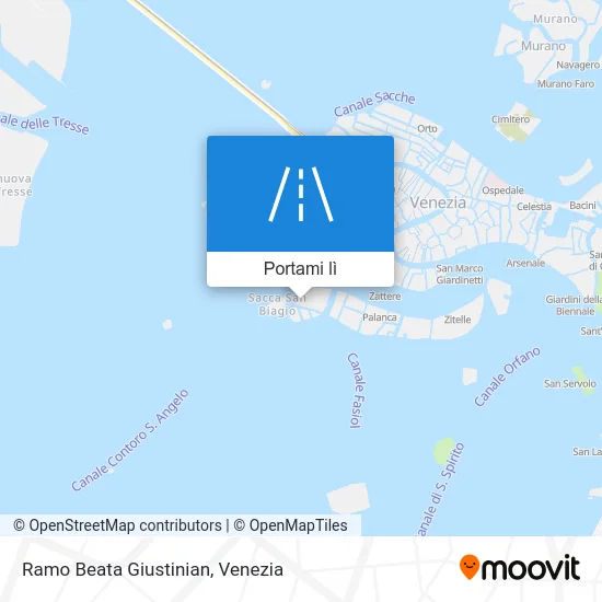 Mappa Ramo Beata Giustinian