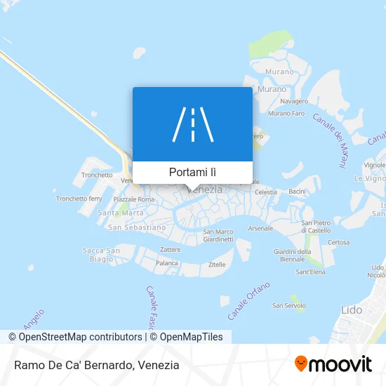 Mappa Ramo De Ca' Bernardo