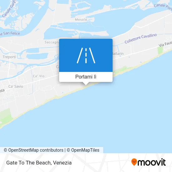 Mappa Gate To The Beach